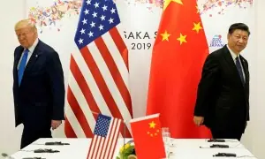 Trump threatens to scrap summit with Xi, speaks of &lsquo;massive&rsquo; tariffs