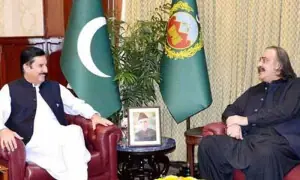 علی امین گنڈاپور کا استعفیٰ گورنر خیبر پختونخوا کو موصول