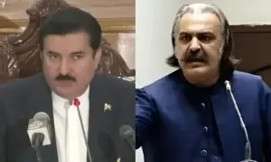 علی امین گنڈاپور کے استعفے میں تضاد، گورنر خیبر پختونخوا نے دستخطوں پر سوال اٹھا دیا