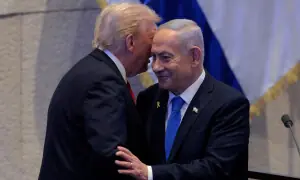 Netanyahu says he is committed to peace in speech to parliament