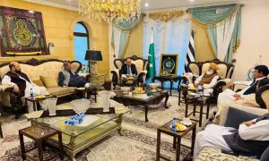 متحدہ اپوزیشن کا وزیر اعلیٰ خیبرپختونخوا کے انتخاب کو عدالت میں چیلنج کرنے کا اعلان