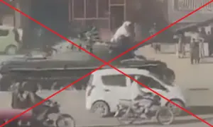 Fact check: Viral video does not show Pakistani tank captured by Afghan Taliban amid recent conflict