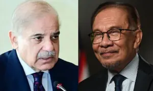 ’پاکستان، افغانستان میں امن و استحکام چاہتا ہے‘، شہباز شریف کی ملائیشین وزیراعظم سے ٹیلیفونک گفتگو
