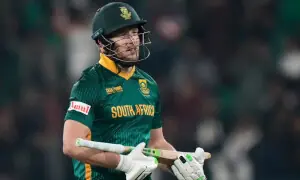 جنوبی افریقی کپتان ڈیوڈ ملر انجری کا شکار، پاکستان کیخلاف وائٹ بال سیریز سے باہر