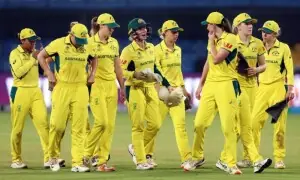 Indian man arrested over alleged inappropriate conduct towards Australian women cricketers in Madhya Pradesh Indian man arrested over alleged inappropriate conduct towards Australian women cricketers in Madhya Pradesh