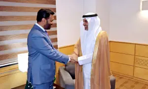 Health minister, Saudi counterpart discuss efforts to eradicate polio