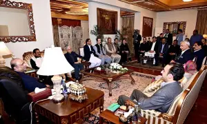 آزاد کشمیر میں ممکنہ ان ہاؤس تبدیلی، پیپلزپارٹی نے وزیراعظم کیلئے امیدوار فائنل کرلیا