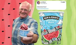 یونی لیور نے فلسطینیوں سے اظہار یکجہتی کے لیے آئس کریم بنانے سے روکا، بانی بین اینڈ جیریز