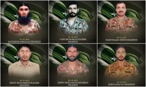 Captain among six army soldiers martyred in Kurram IBO: ISPR