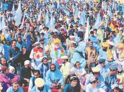 Massive protest held in S. Waziristan for peace