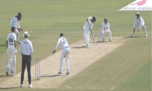 Pakistan tighten grip on first SA Test after strong batting display