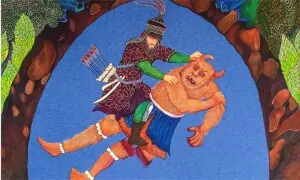 EXHIBITION: THE GILDED AND THE GROTESQUE