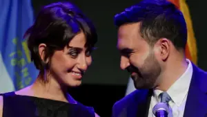 Rama Duwaji wore a Palestinian-Jordanian designer in her debut as New York’s first lady