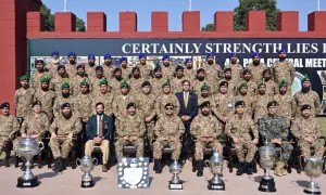 پاک فوج نے تیسری انٹر سروسز کامبیٹ شوٹنگ چیمپئن شپ 2025 جیت لی