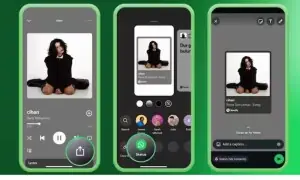 اسپاٹیفائی کا نیا فیچر، اب گانے براہِ راست واٹس ایپ اسٹیٹس پر شیئر کرانا ممکن ہوگیا