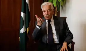 &lsquo;State of war&rsquo;: Defence Minister Asif says futile to hope for positive talks with Kabul after Islamabad attack