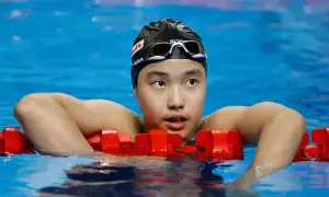 13 سالہ چینی تیراک یو زیدی کا ایک اور کارنامہ، نیشنل گیمز میں ایشیائی ریکارڈ قائم کردیا