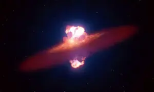 سائنسدانوں کا پہلی بار سورج کے علاوہ کسی اور ستارے پر طوفان کا مشاہدہ