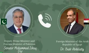 اسحٰق ڈار اور مصری وزیر خارجہ کے درمیان رابطہ، غزہ میں امن کی کوششوں پر تبادلہ خیال