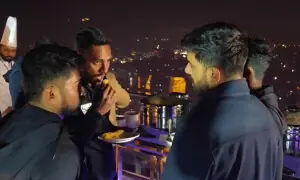 شاہین شاہ آفریدی کی جانب سے سری لنکا اور زمبابوے ٹیم کے اعزاز میں عشائیہ