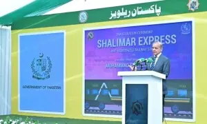 PM inaugurates upgraded Shalimar Express and facilities at Karachi’s Cantt Station PM inaugurates upgraded Shalimar Express and facilities at Karachi’s Cantt Station
