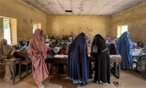 Gunmen kidnap 25 girls in deadly attack on Nigerian high school Gunmen kidnap 25 girls in deadly attack on Nigerian high school