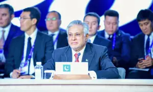 شنگھائی تعاون تنظیم علاقائی تعاون کو فروغ دینے کیلئے ’ اچھی پوزیشن ’ میں ہے، اسحٰق ڈار