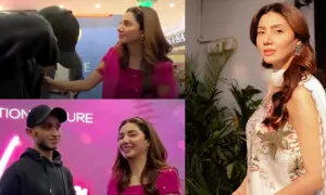 ماہرہ خان کو سامنے دیکھ کر نوجوان آبدیدہ ہوگیا