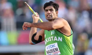 ریاض: ارشد ندیم نے اسلامک یکجہتی گیمز میں گولڈ میڈل جیت لیا