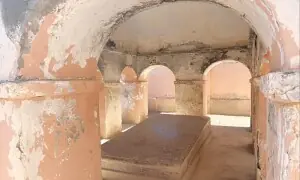 The crumbling tomb of Sir Robert Sandeman in Balochistan reflects his legacy of divide-and-rule