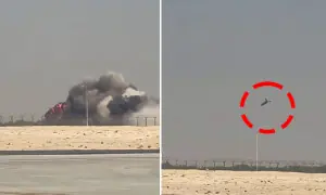 India’s indigenous Tejas fighter aircraft crashes at Dubai Air Show