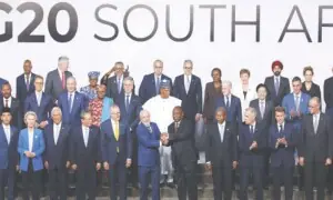 جی 20 ممالک نے امریکی شمولیت کے بغیر اعلامیہ منظور کر لیا