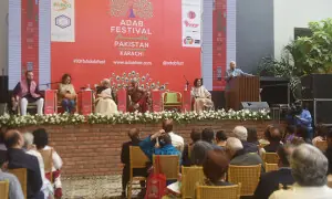 In pictures: Artists, writers and poets come together at the Adab Festival in Karachi