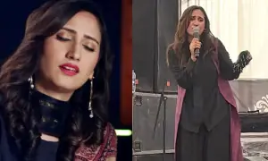 ’بول کفارہ‘ فیم گلوکارہ سحر گل کو بھارتی گانوں پر پرفارمنس پر تنقید کا سامنا