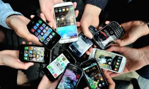 Mobile phone production plunges 34pc