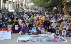 Concern over missing Baloch women