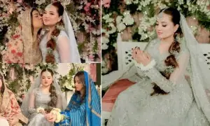 ربیکا خان کی دعائے خیر کی تقریب کی تصاویر و ویڈیوز وائرل