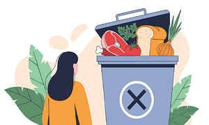 Cooking with garbage