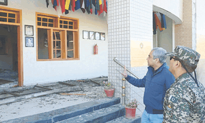 Naqvi blames &lsquo;across the border&rsquo; elements for terrorism