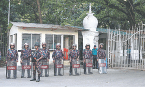 Tribunal security beefed up ahead of Hasina verdict today