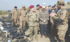 Islamabad flaunts military prowess for King Abdullah