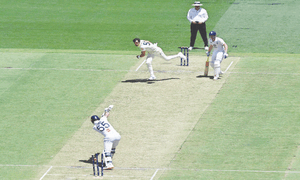 Carnage as 19 wickets fall on opening day of first Ashes Test