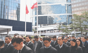 Fire alarms at HK high-rise were &lsquo;defective&rsquo;