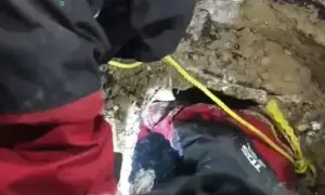 Body of 3-year-old boy who fell into open manhole in Karachi’s Gulshan-i-Iqbal recovered