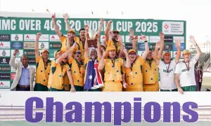 ٹی20 اوور 40 ورلڈکپ میں پاکستان کو شکست، آسٹریلیا چیمپئن بن گیا