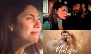 فلم ’نیلو فر‘ میں ماہرہ خان کے رونے کا سین وائرل