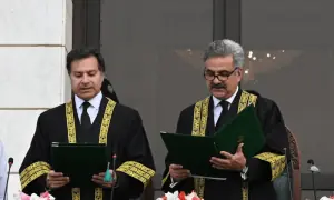 First JCP meeting post-27th Amendment elevates Justice Miangul Hassan Aurangzeb to permanent SC judge First JCP meeting post-27th Amendment elevates Justice Miangul Hassan Aurangzeb to permanent SC judge