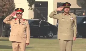 فیلڈ مارشل سے رائل سعودی لینڈ فورز کے کمانڈر کی ملاقات، دوطرفہ دفاعی تعاون پر تبادلہ خیال