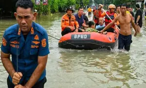 انڈونیشیا، سری لنکا، تھائی لینڈ اور ملائیشیا میں طوفان اور سیلاب سے ہلاکتوں کی تعداد 1300 ہوگئی