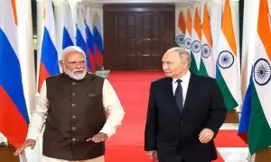 Russia’s Putin in India for defence, trade talks